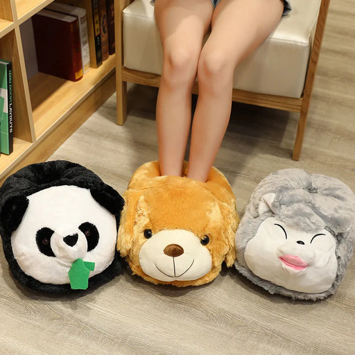 Winter Cartoon Slippers