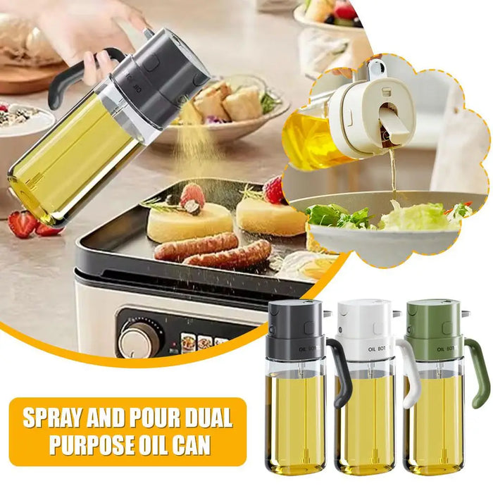 Dual Purpose Leakproof Oil Spray Can