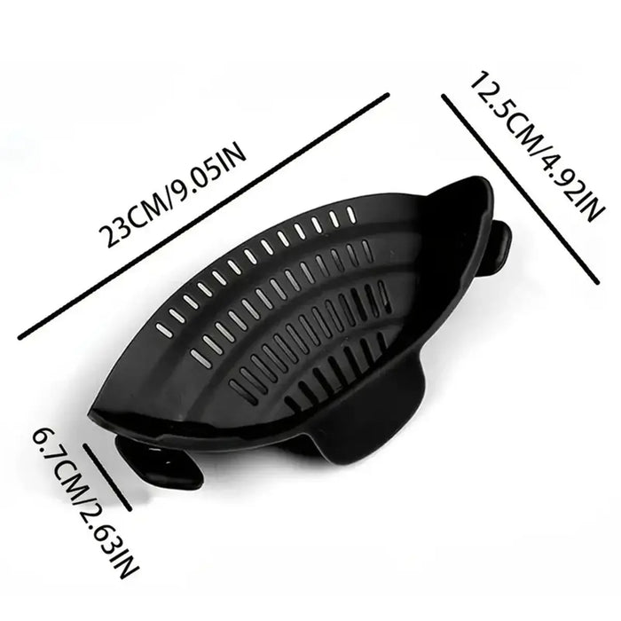 Adjustable Silicone Pot Strainer for Noodles & Pasta