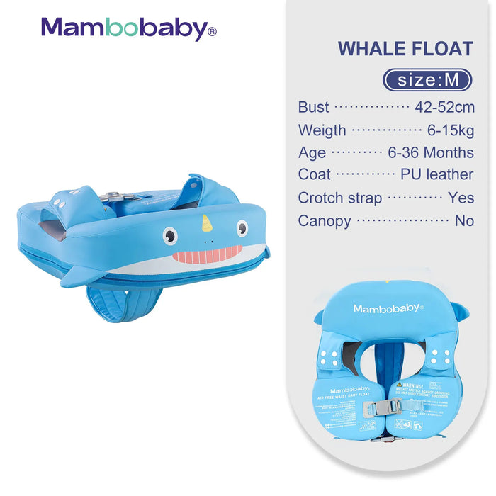 Baby Float with Sunshade & Crotch Strap