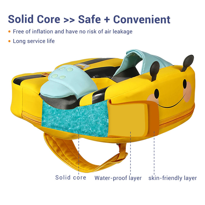 Baby Float with Sunshade & Crotch Strap