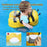 Baby Float with Sunshade & Crotch Strap