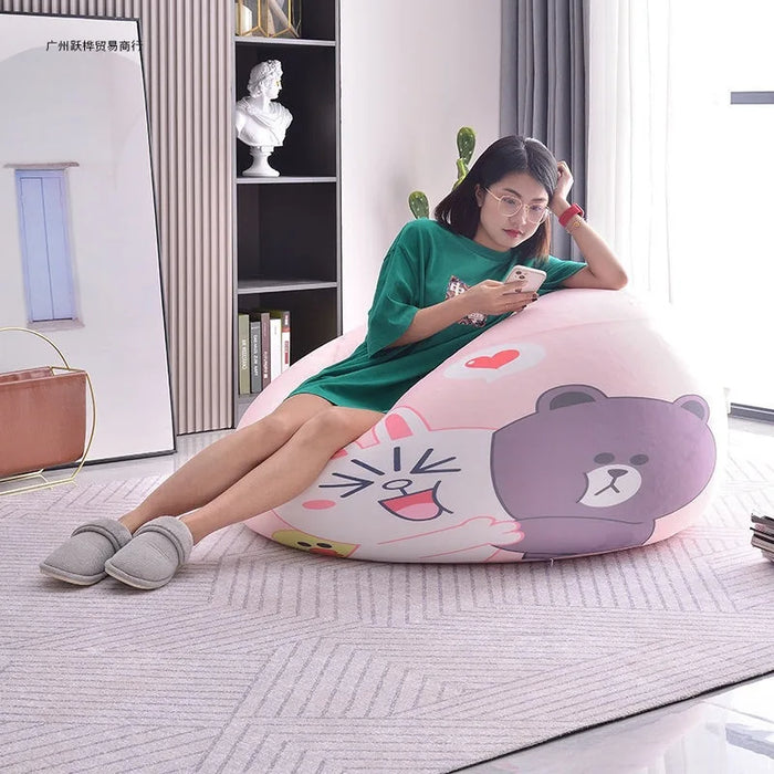 Elastic Bean Bag for Single Sofa