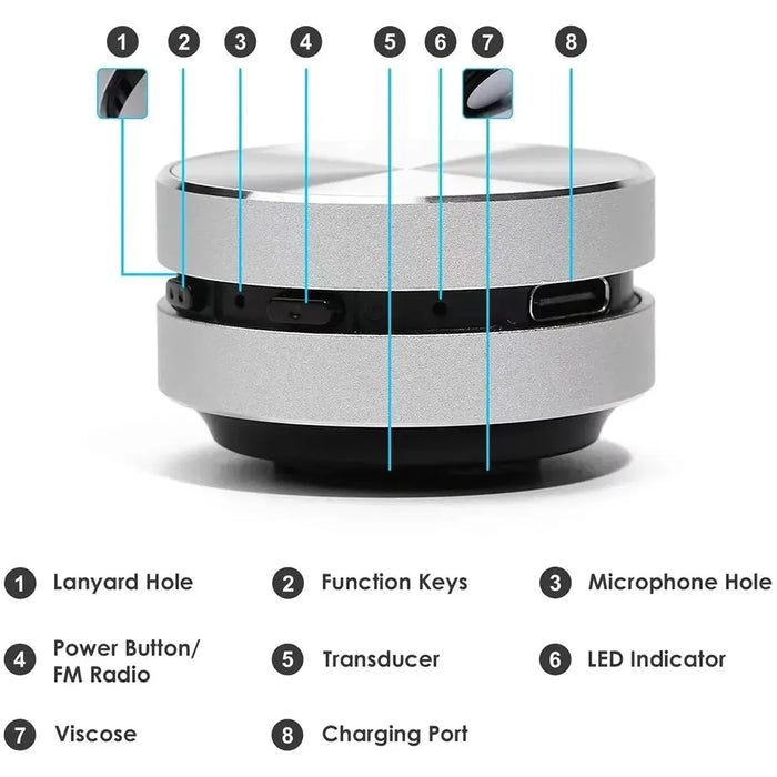 2024 Bone Conduction Bluetooth Speaker