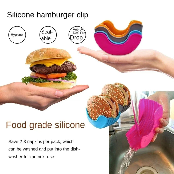 Silicone Burger Tray