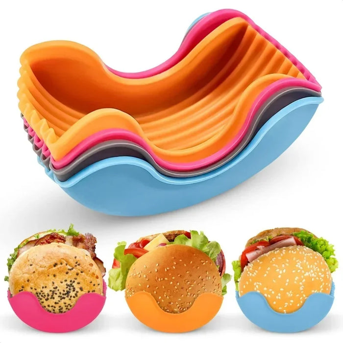 Silicone Burger Tray